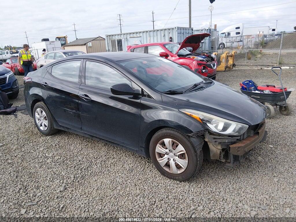KMHDH4AE2GU604501 2016 HYUNDAI ELANTRA photo no. 1