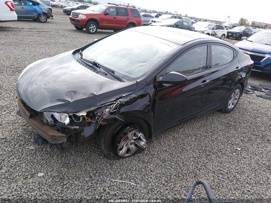 KMHDH4AE2GU604501 2016 HYUNDAI ELANTRA photo no. 2