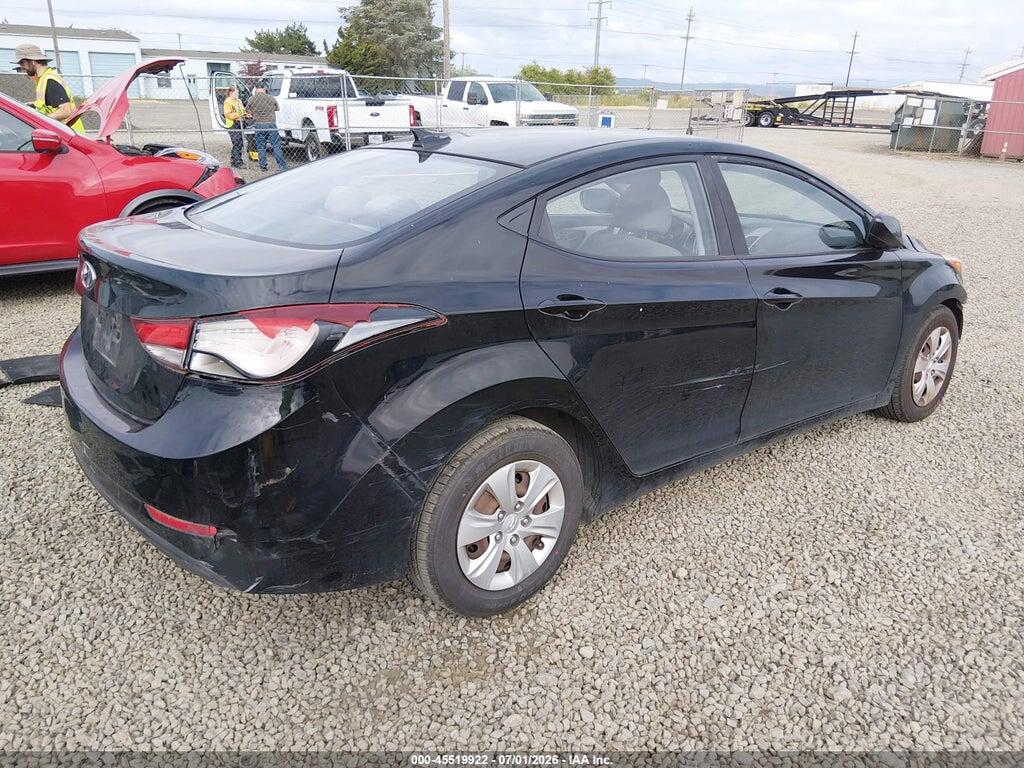 KMHDH4AE2GU604501 2016 HYUNDAI ELANTRA photo no. 4
