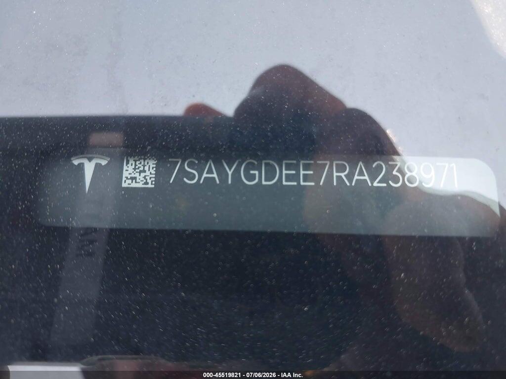 7SAYGDEE7RA238971 2024 TESLA MODEL Y photo no. 9