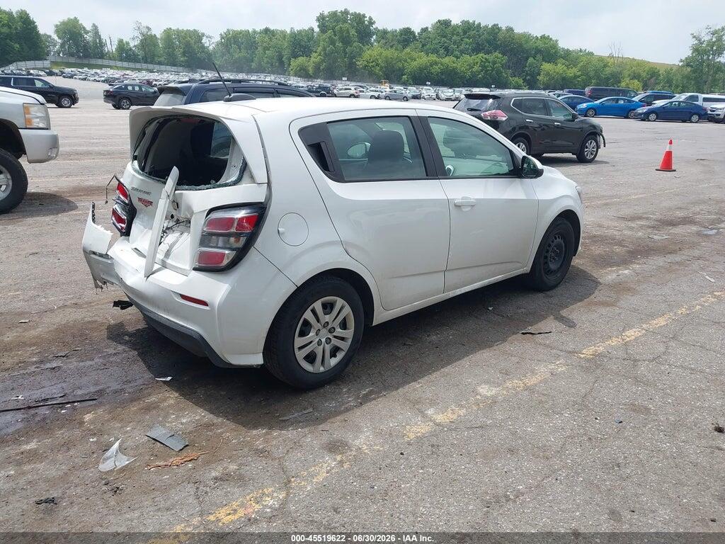 1G1JG6SH8H4159092 2017 CHEVROLET SONIC photo no. 4