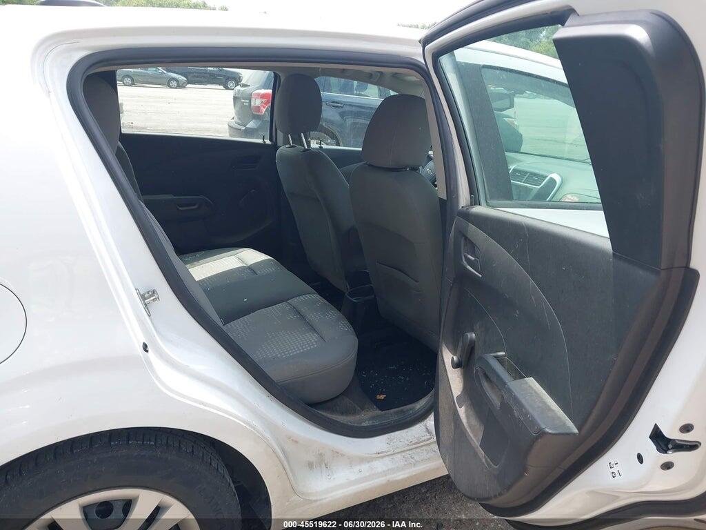 1G1JG6SH8H4159092 2017 CHEVROLET SONIC photo no. 8