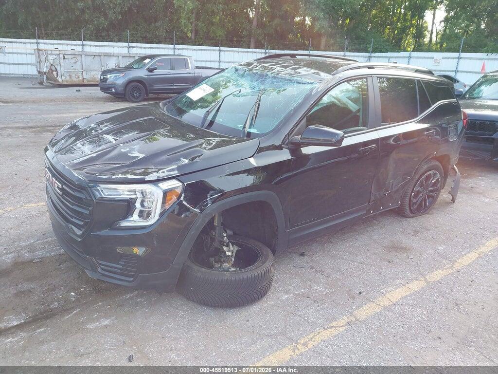 3GKALTEV9NL302046 2022 GMC TERRAIN photo no. 2