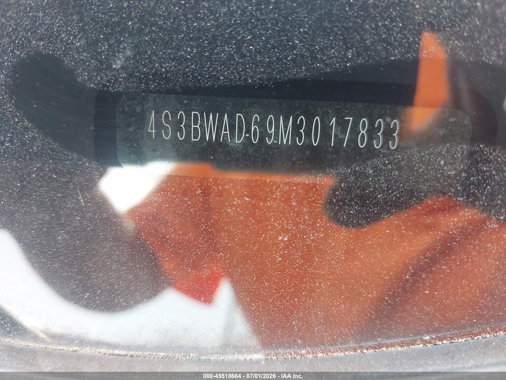 4S3BWAD69M3017833 2021 SUBARU LEGACY photo no. 9