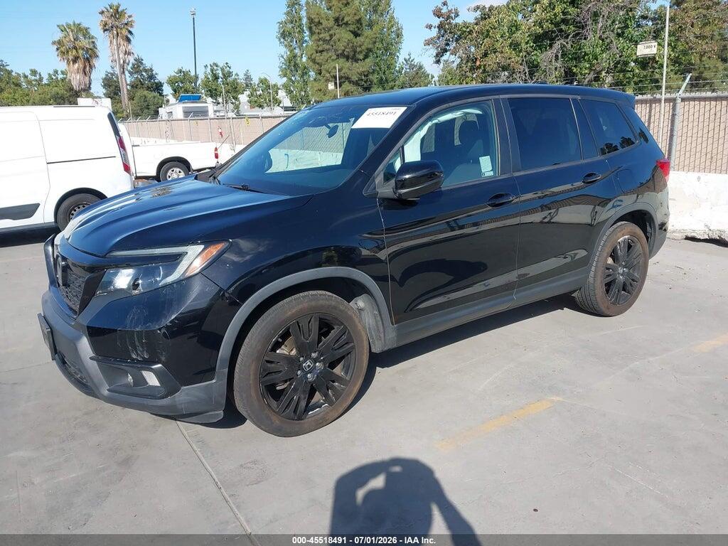 5FNYF7H20KB009236 2019 HONDA PASSPORT photo no. 2