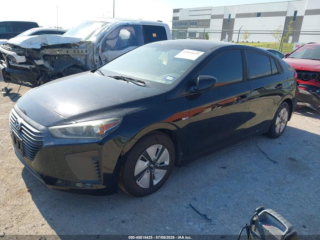 KMHC65LC1KU163505 2019 HYUNDAI IONIQ HYBRID photo no. 2