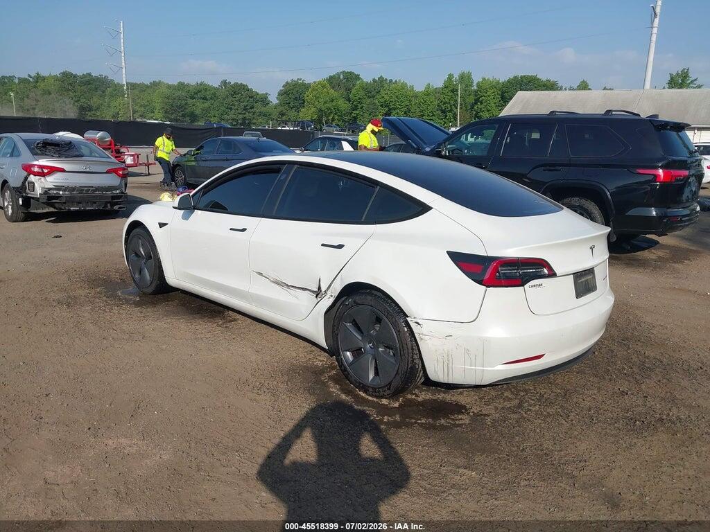 5YJ3E1EB1MF059502 2021 TESLA MODEL 3 photo no. 3