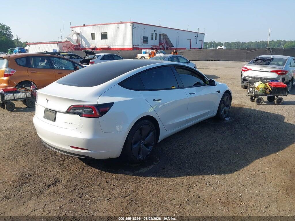 5YJ3E1EB1MF059502 2021 TESLA MODEL 3 photo no. 4