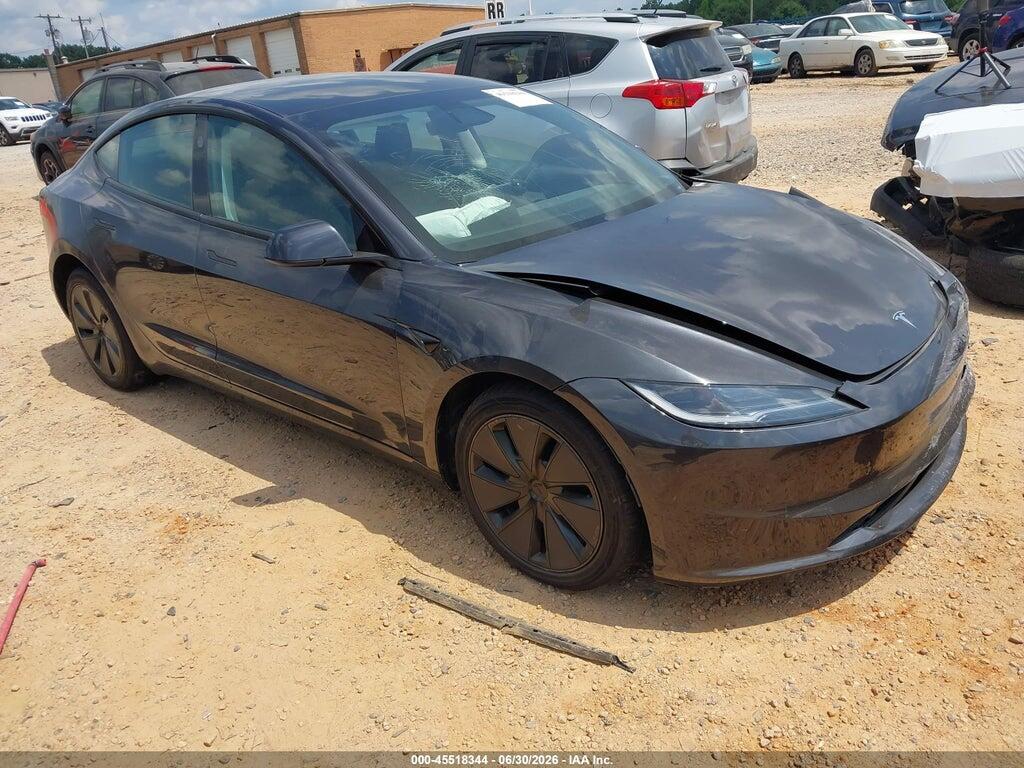 5YJ3E1EB9SF011291 2025 TESLA MODEL 3 photo no. 1