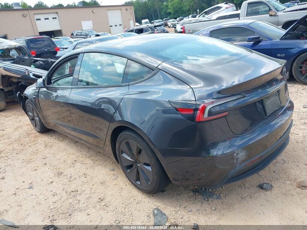 5YJ3E1EB9SF011291 2025 TESLA MODEL 3 photo no. 3