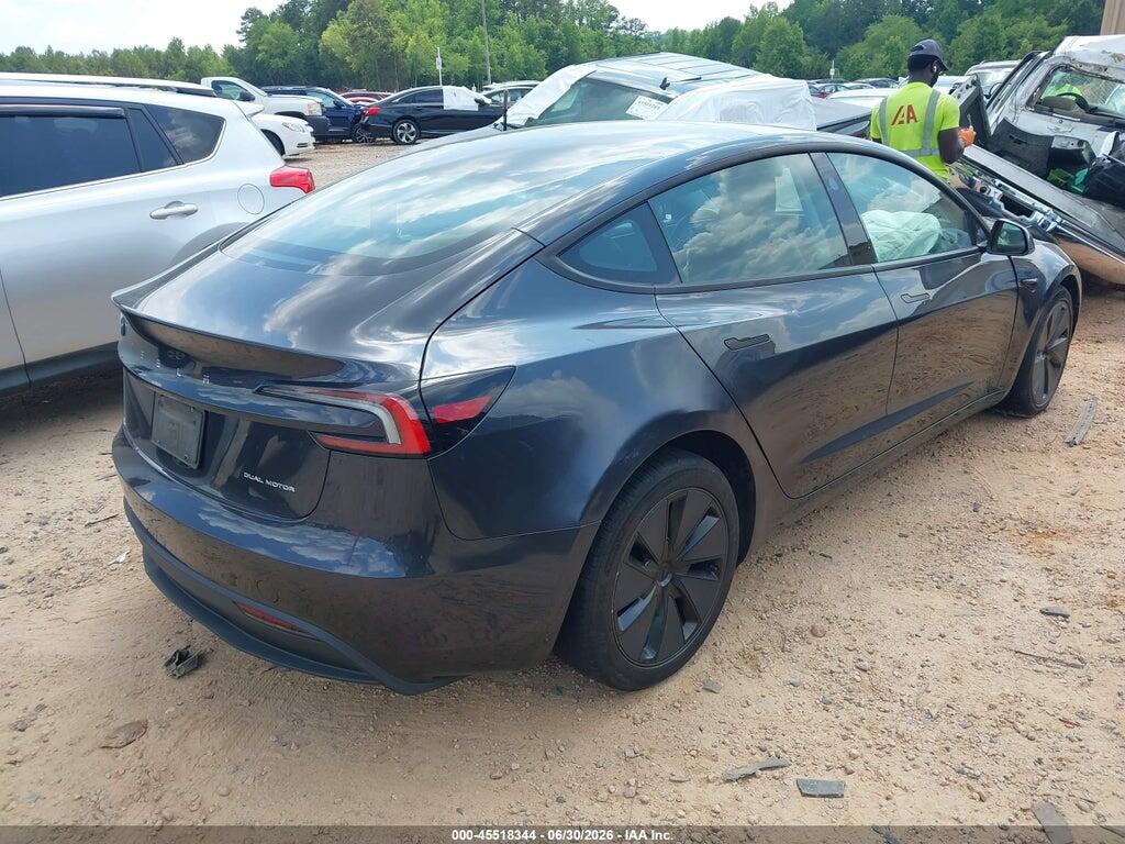 5YJ3E1EB9SF011291 2025 TESLA MODEL 3 photo no. 4