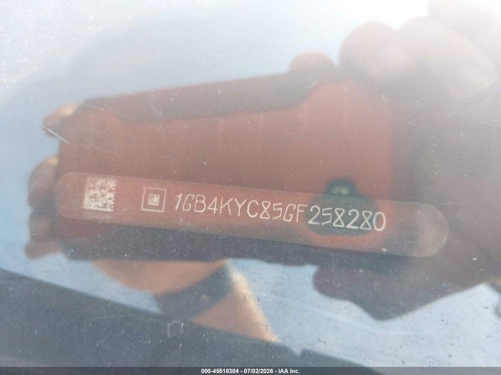1GB4KYC85GF258280 2016 CHEVROLET SILVERADO 3500HD CHASSIS photo no. 9