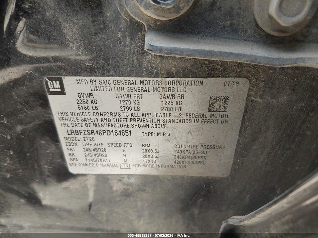 LRBFZSR48PD184851 2023 BUICK ENVISION photo no. 9