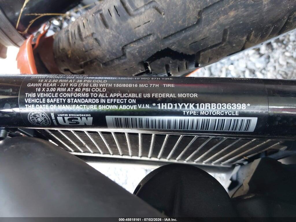 1HD1YYK10RB036398 2024 HARLEY-DAVIDSON FXBBS photo no. 10