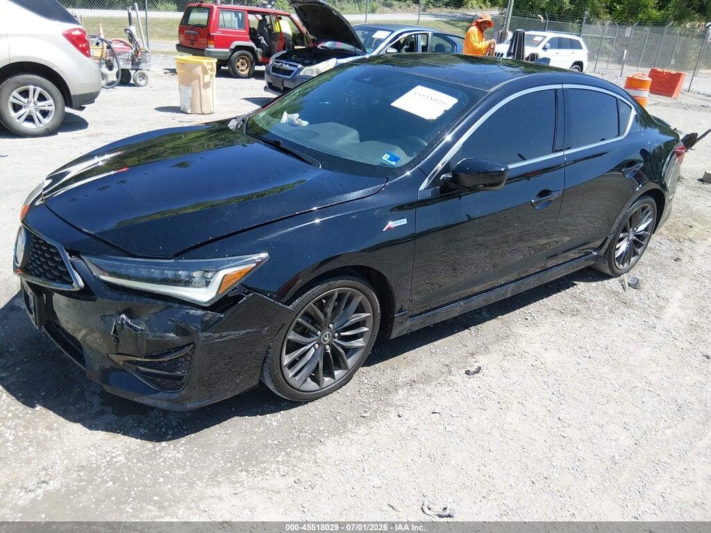 19UDE2F8XLA006772 2020 ACURA ILX photo no. 2