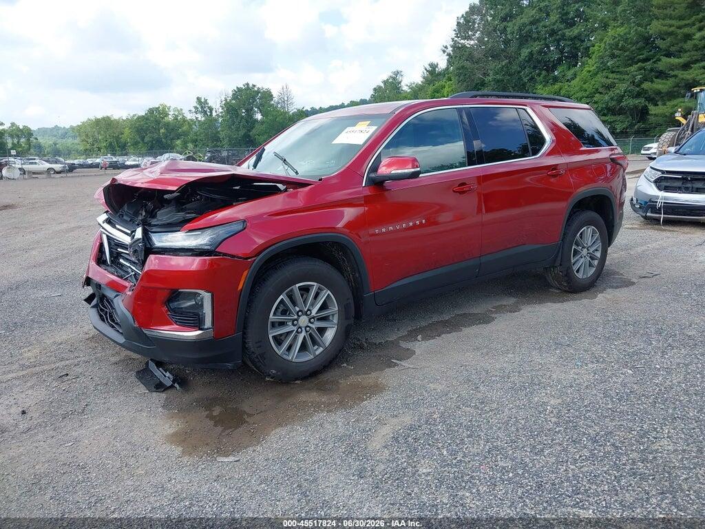 1GNERHKW5NJ166809 2022 CHEVROLET TRAVERSE photo no. 2