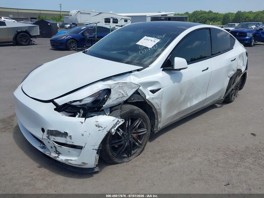 7SAYGDEF8PF702326 2023 TESLA MODEL Y photo no. 2