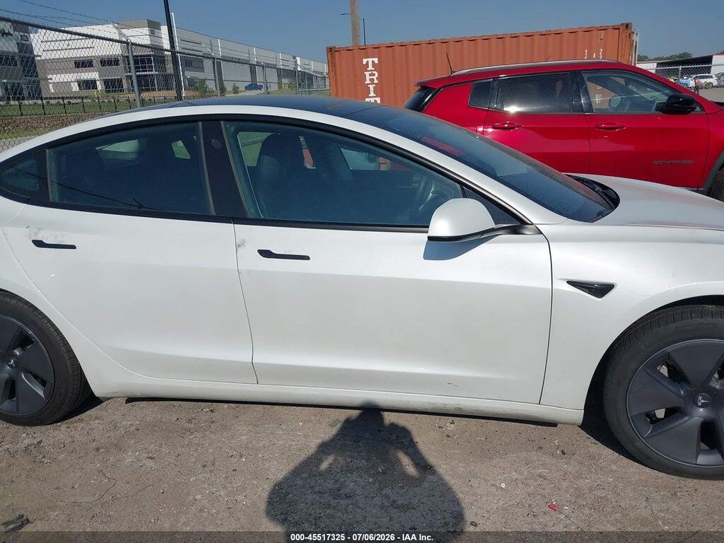 5YJ3E1EA6NF163525 2022 TESLA MODEL 3 photo no. 12