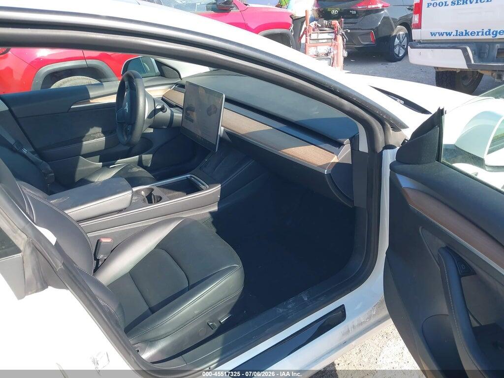 5YJ3E1EA6NF163525 2022 TESLA MODEL 3 photo no. 5