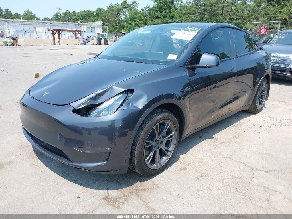 7SAYGDEE5SF284744 2025 TESLA MODEL Y photo no. 2