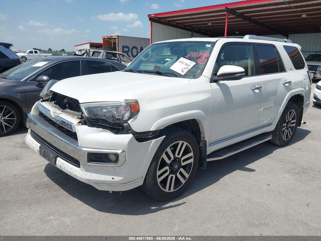 JTEBU5JR2G5376912 2016 TOYOTA 4RUNNER photo no. 2