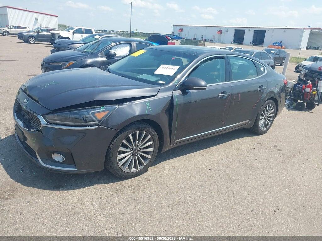 KNALC4J19H5055934 2017 KIA CADENZA photo no. 2