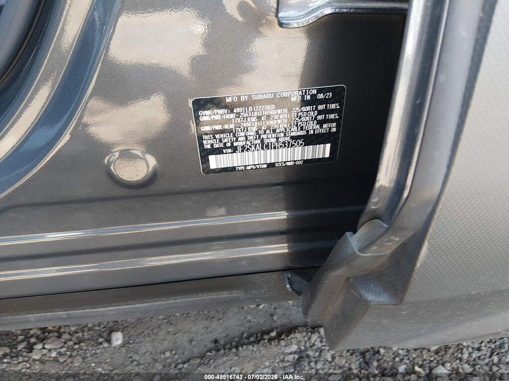 JF2SKALC1PH537505 2023 SUBARU FORESTER photo no. 9