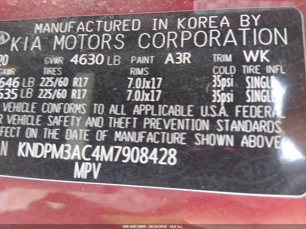 KNDPM3AC4M7908428 2021 KIA SPORTAGE photo no. 9