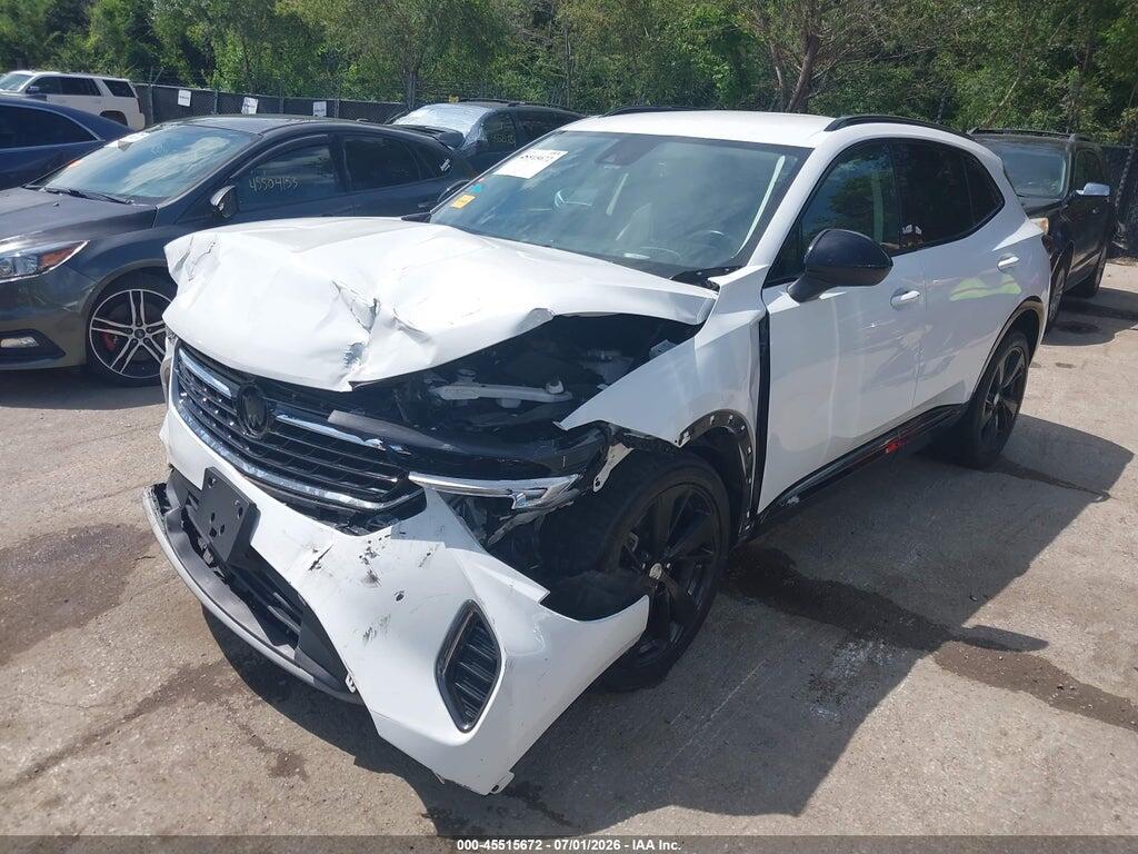 LRBAZLR43MD177074 2021 BUICK ENVISION photo no. 2