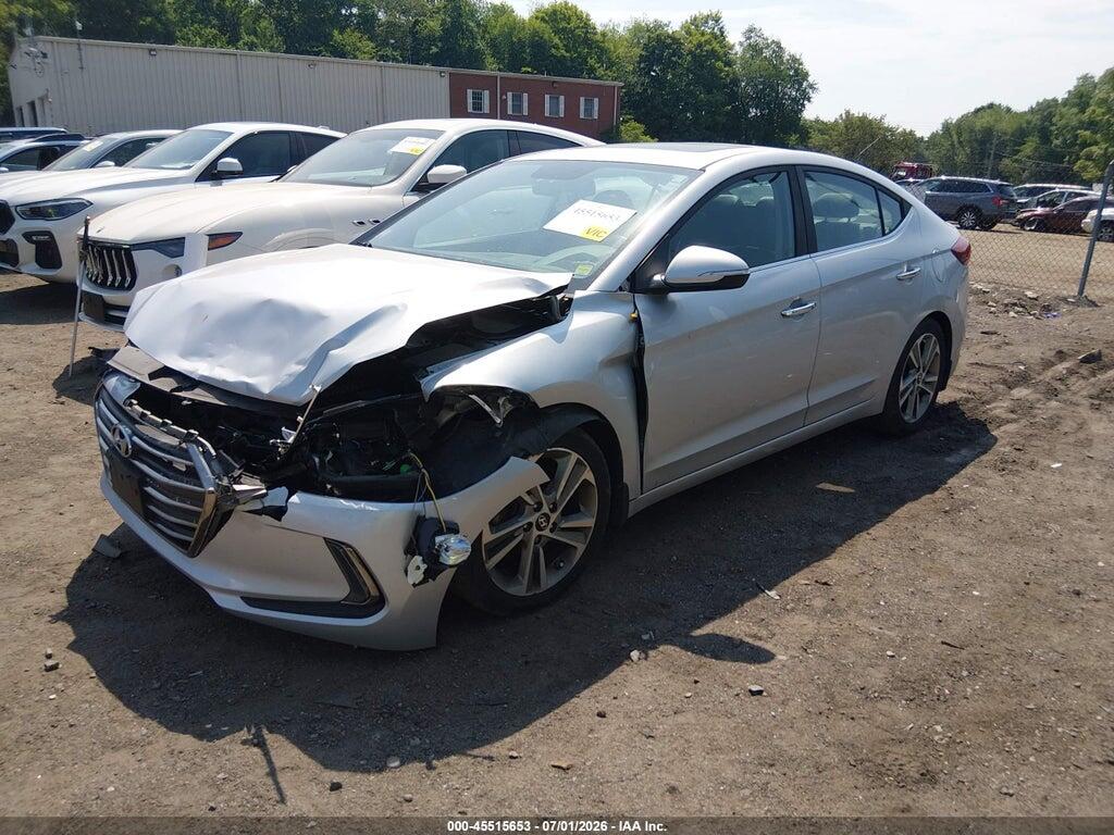 KMHD84LF6HU288785 2017 HYUNDAI ELANTRA photo no. 2