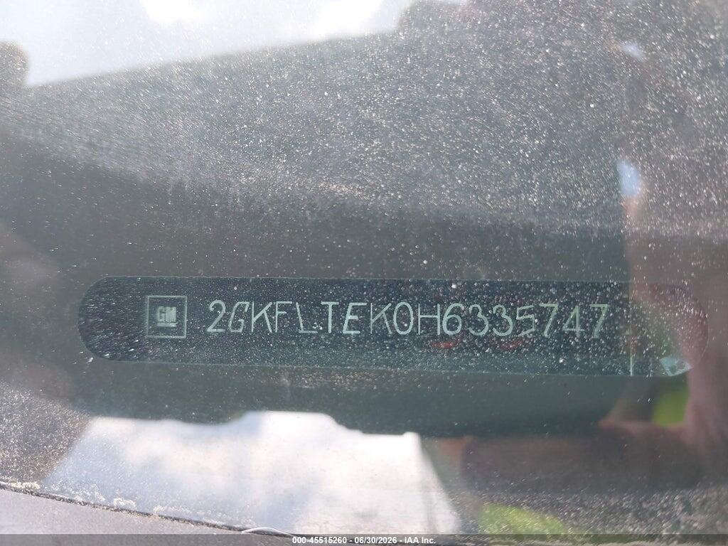 2GKFLTEK0H6335747 2017 GMC TERRAIN photo no. 9