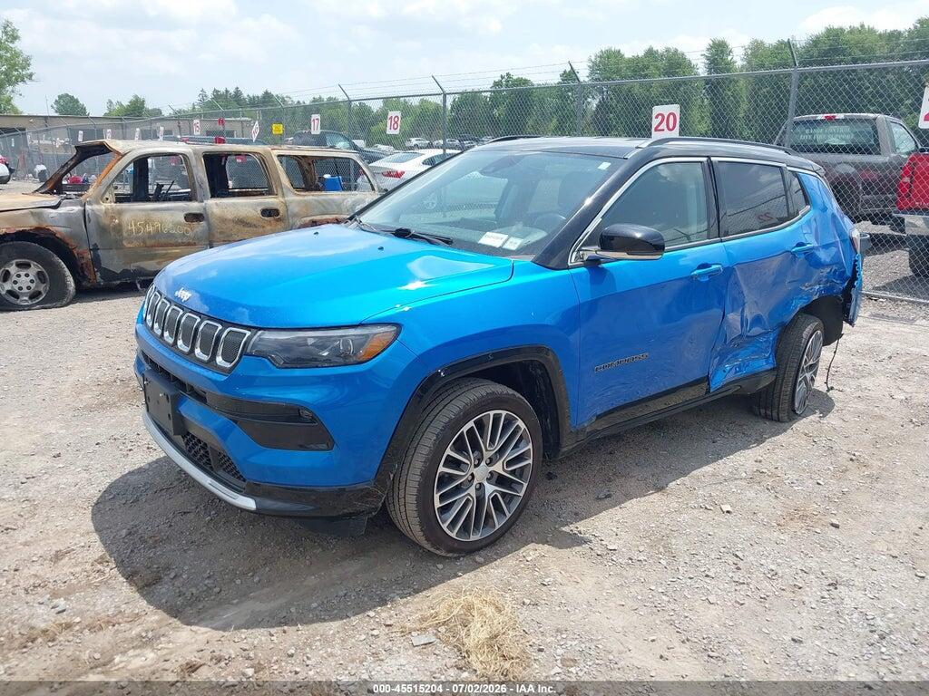 3C4NJDCB6NT187164 2022 JEEP COMPASS photo no. 2