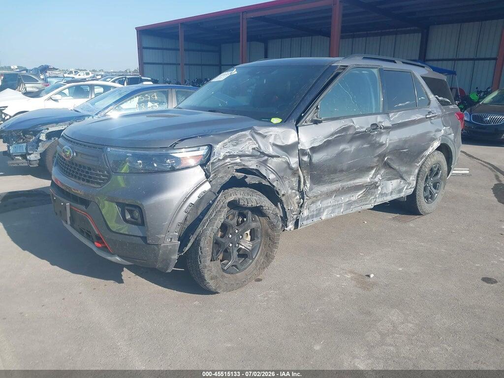 1FMSK8JH1NGA96074 2022 FORD EXPLORER photo no. 2