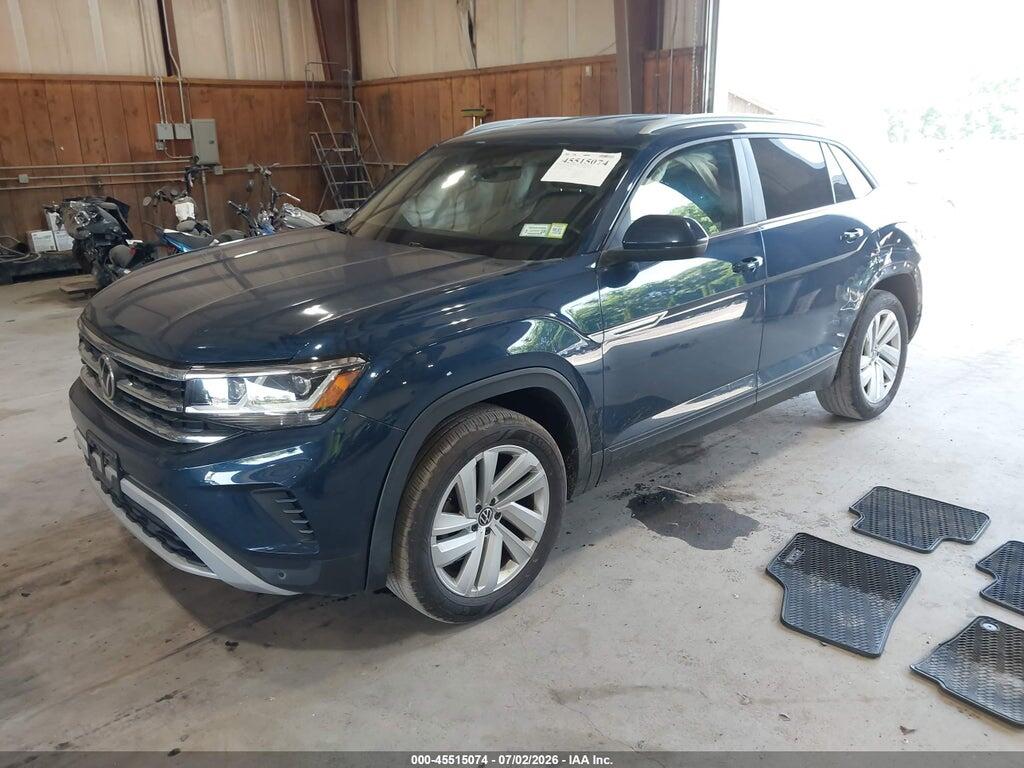 1V2HC2CA4MC207052 2021 VOLKSWAGEN ATLAS CROSS SPORT photo no. 2