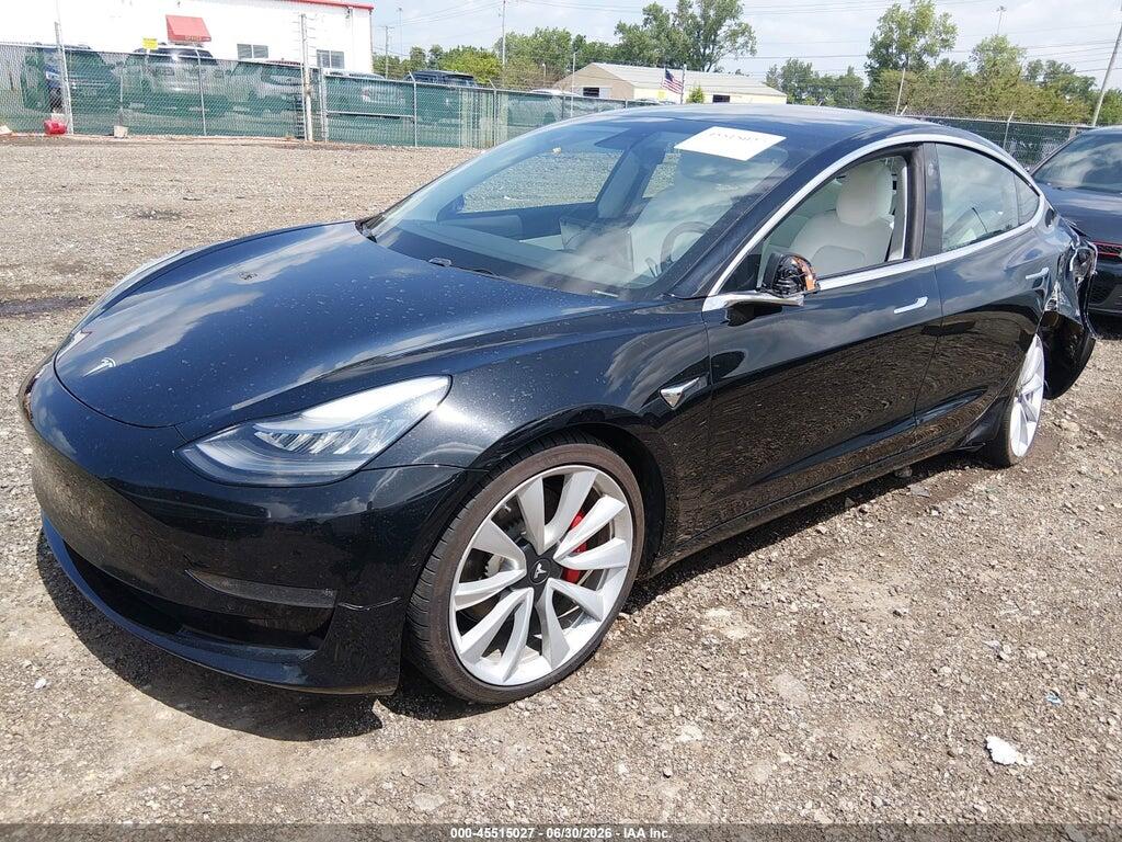 5YJ3E1EB7KF393305 2019 TESLA MODEL 3 photo no. 2
