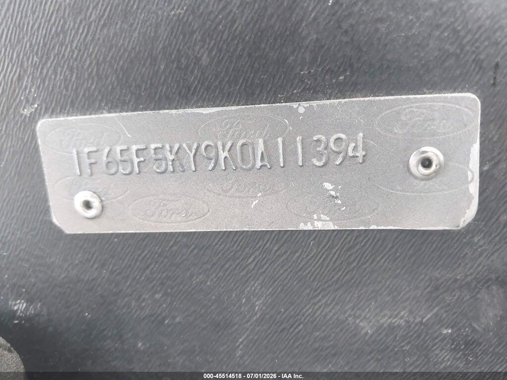 1F65F5KY9K0A11394 2019 FORD F-59 COMMERCIAL STRIPPED photo no. 9