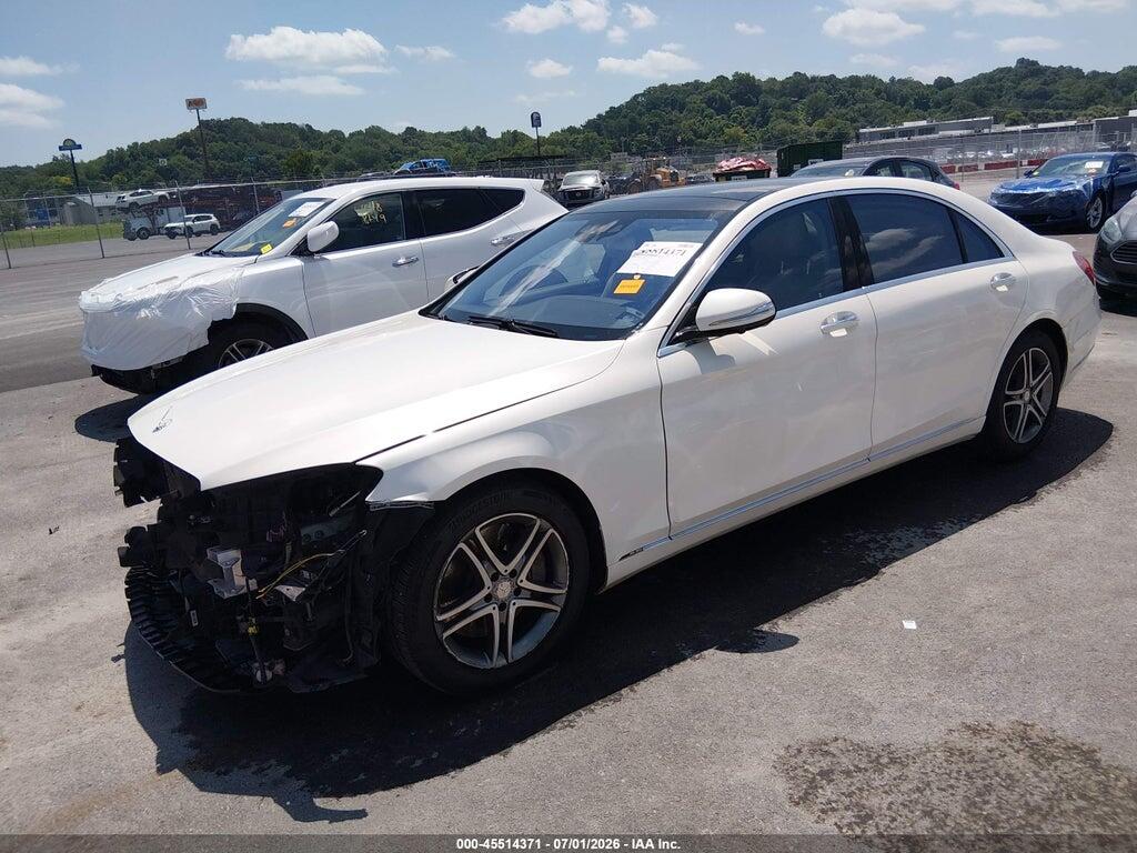 WDDUG8FBXGA214265 2016 MERCEDES-BENZ S 550 photo no. 2