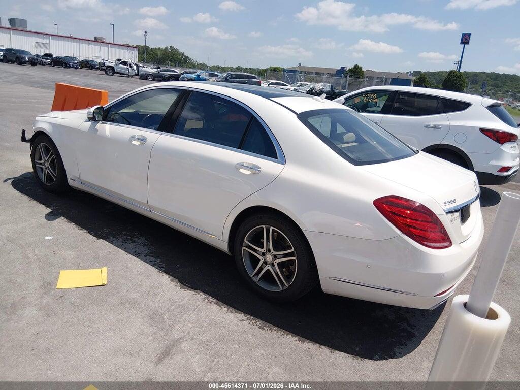 WDDUG8FBXGA214265 2016 MERCEDES-BENZ S 550 photo no. 3