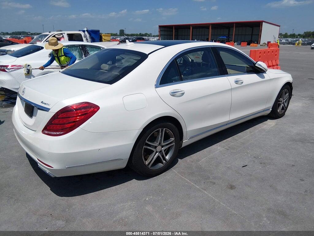 WDDUG8FBXGA214265 2016 MERCEDES-BENZ S 550 photo no. 4