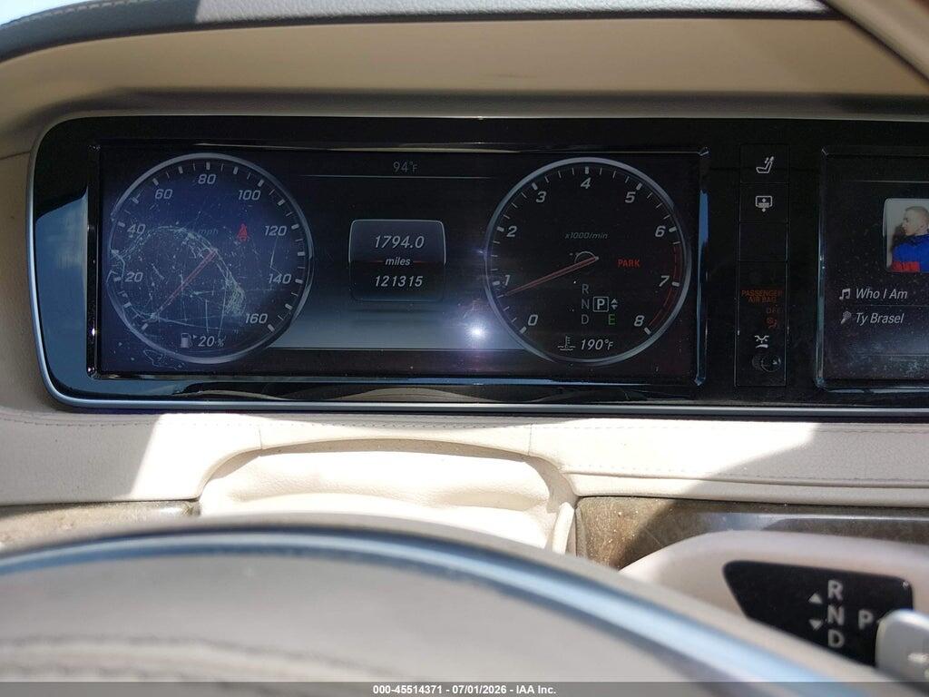 WDDUG8FBXGA214265 2016 MERCEDES-BENZ S 550 photo no. 7