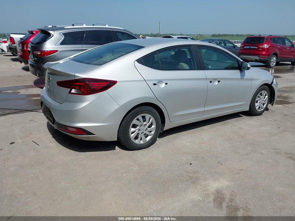 5NPD74LFXKH446165 2019 HYUNDAI ELANTRA photo no. 4