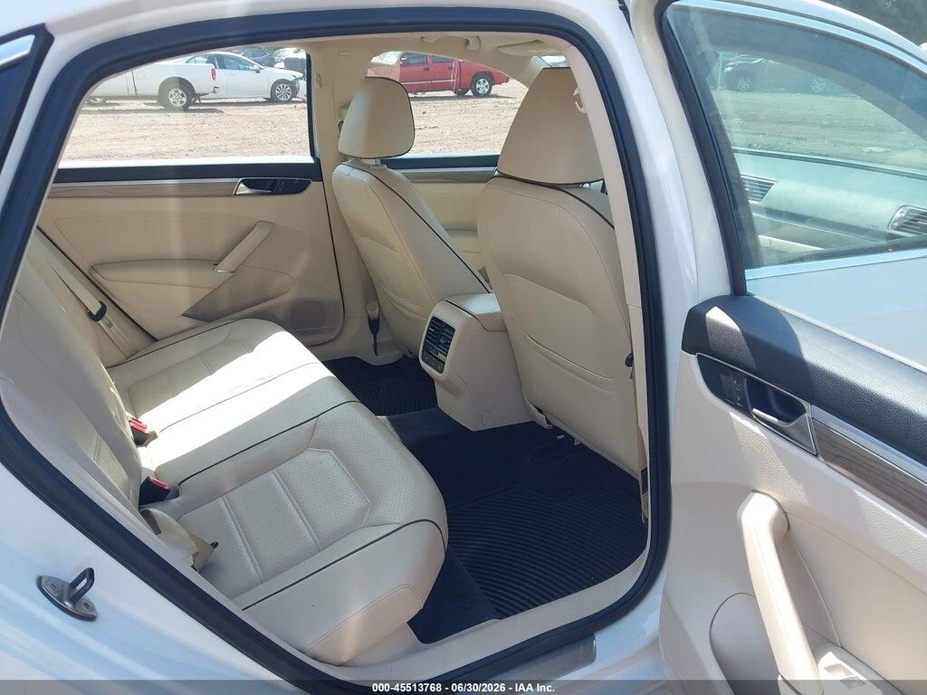 1VWBS7A34GC060504 2016 VOLKSWAGEN PASSAT photo no. 8