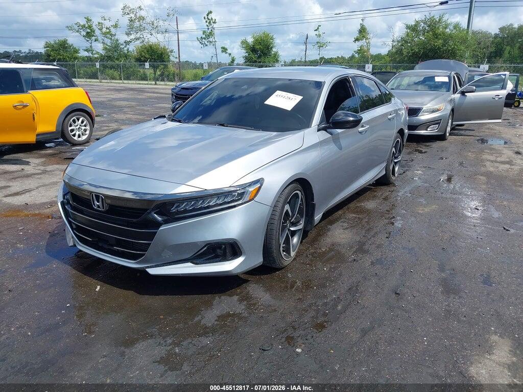 1HGCV1F3XNA026551 2022 HONDA ACCORD photo no. 2