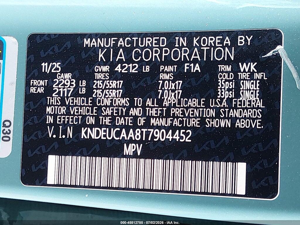 KNDEUCAA8T7904452 2026 KIA SELTOS photo no. 9