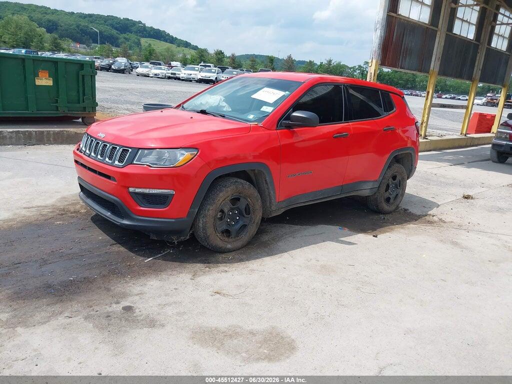 3C4NJDABXMT509905 2021 JEEP COMPASS photo no. 2