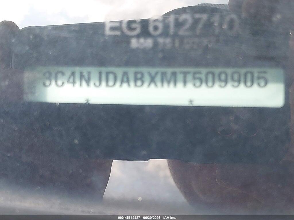 3C4NJDABXMT509905 2021 JEEP COMPASS photo no. 9