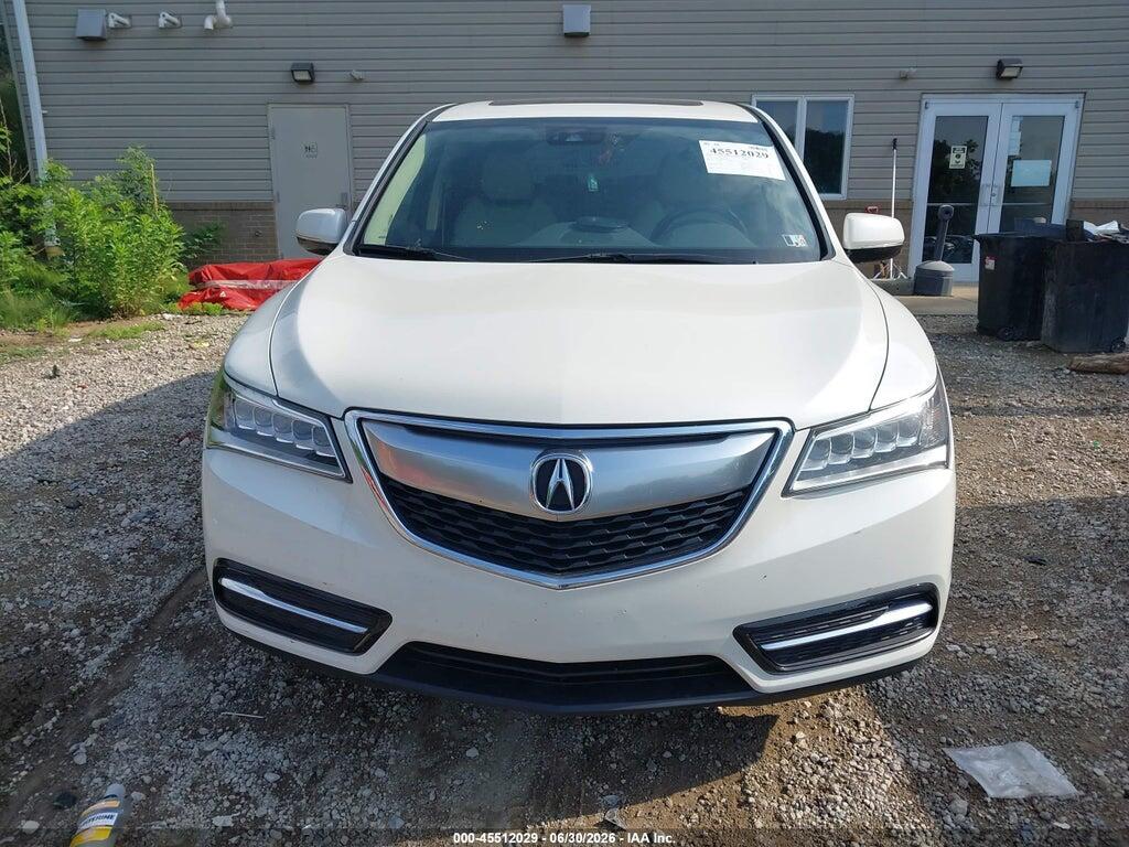 5FRYD4H40GB051529 2016 ACURA MDX photo no. 12