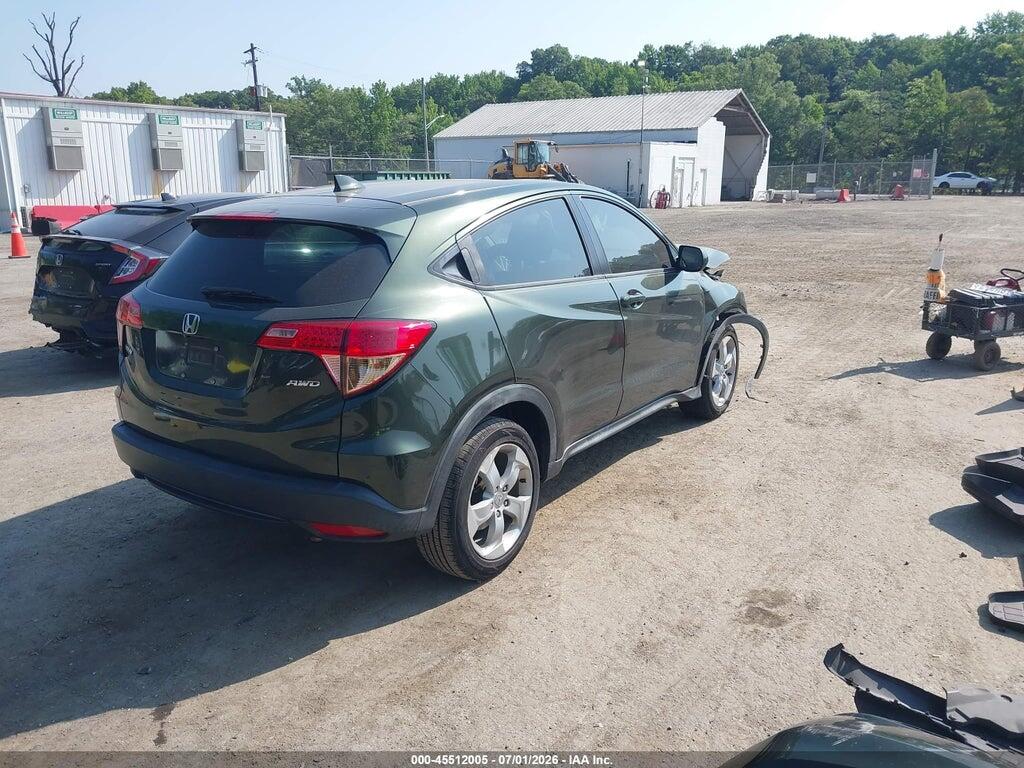 3CZRU6H36GM711345 2016 HONDA HR-V photo no. 4