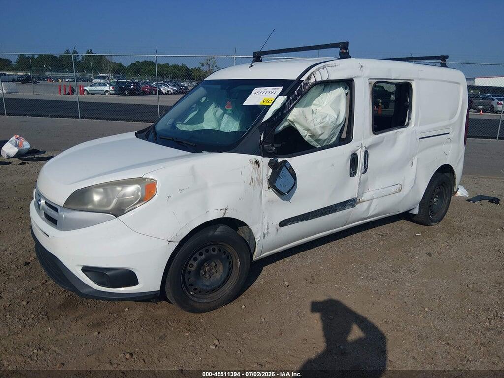 ZFBERFBTXG6C72333 2016 RAM PROMASTER CITY photo no. 2