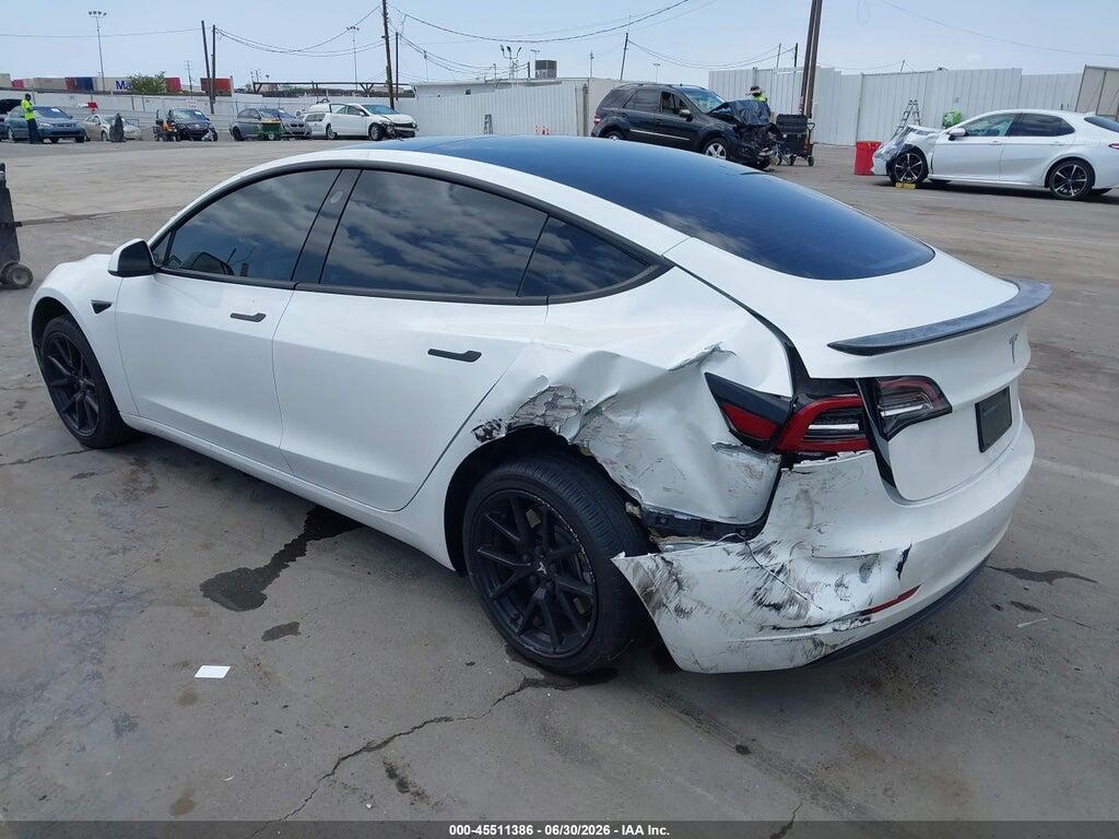 5YJ3E1EA7PF499946 2023 TESLA MODEL 3 photo no. 3